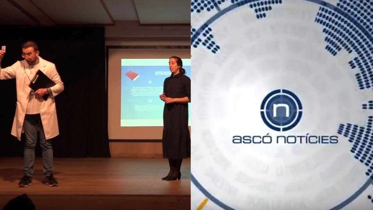 Els alumnes de l'Escola Sant Miquel d'Ascó s'endinsen en el món de la ciència a través del teatre