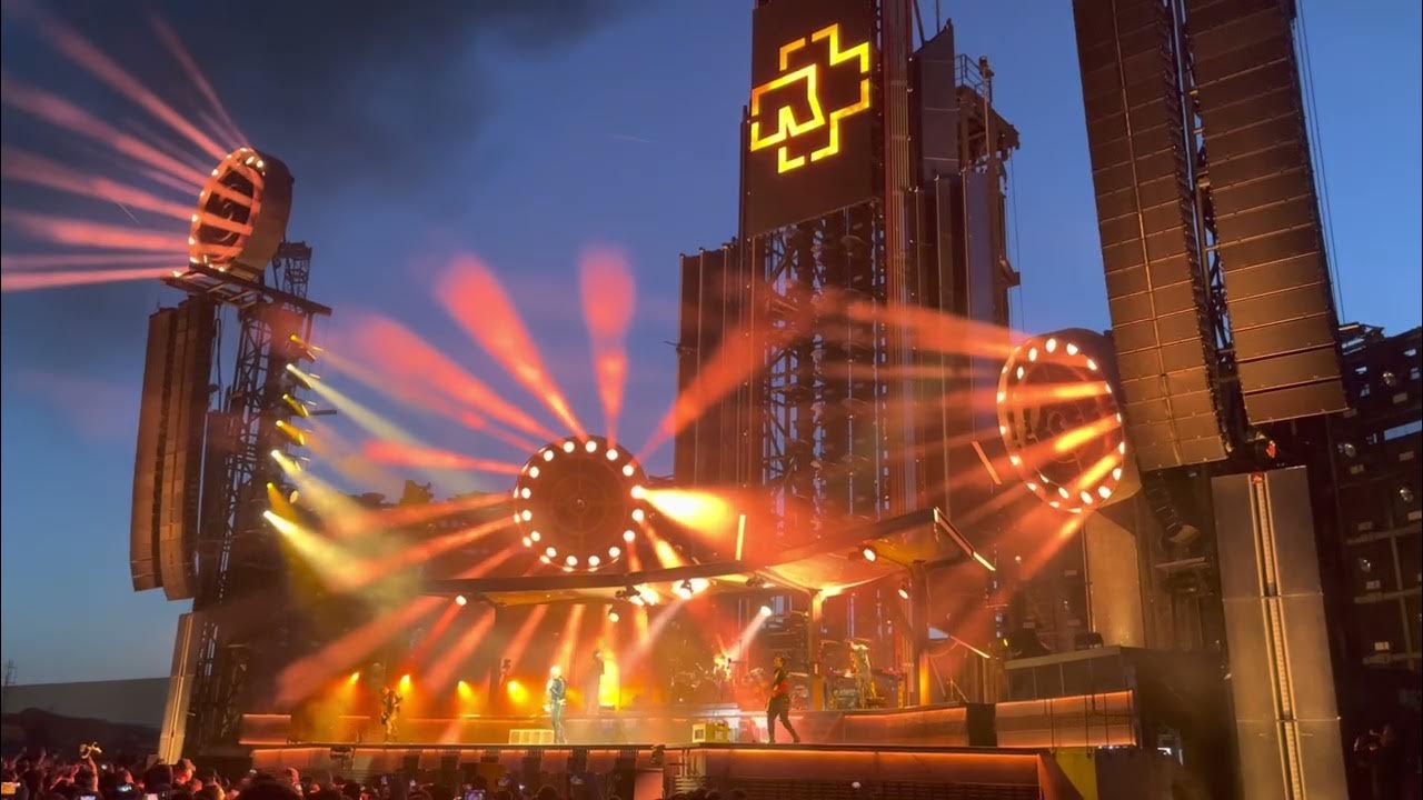 Rammstein Sonne live 15.5.2022 Prague, Czech Republic YouTube