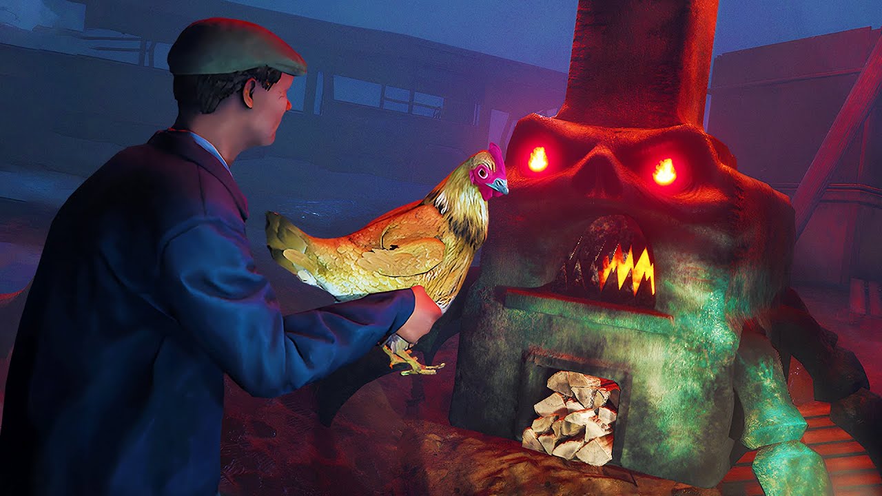 This Russian Horror Game Is Very Weird 😭