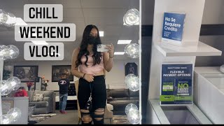 WEEKEND VLOG: Buying New Furniture and Hanging Out W/ My Fam! *short vlog*