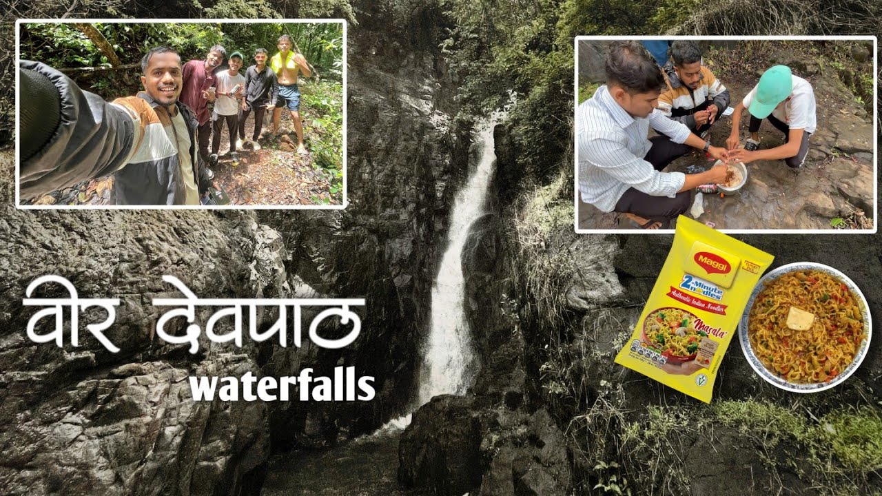 Veer devpath waterfall 📍😍|| kokan explore || 
