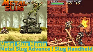 The BEST Portable Metal Slug Game! Metal Slug Advance! ALMOST as good as Neo Geo! MiSTer FPGA GBA