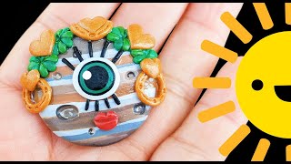 DIY CYCLOPS JUPITER ❤️🍀-  Polymer Clay Tutorial - SOLAR SYSTEM SERIES PART 4