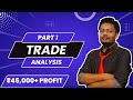 Live Trade Analysis | ₹45,000 + Profit in just 2 Trades | Crude oil & Silver Mic Trade Analysis |