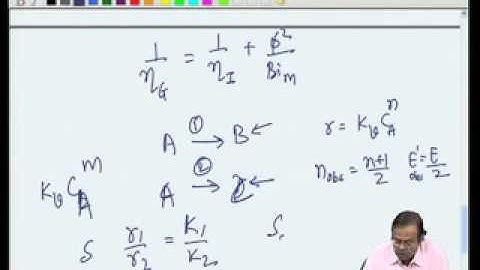 Mod-04 Lec-22 Gas - solid Catalytic Reactions- Diffusion & Reaction III