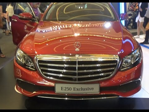 Mercedes Benz E250 Exclusive 2017 Exterior Interior