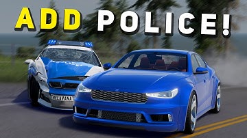 How to Have a POLICE Chase!! - BeamNG Drive Guide