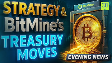 BTC Holds Above $105K, ETH Stays Below $3600 | Evening News | 3.0 TV