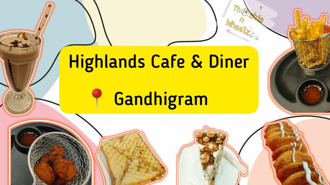 Highlands Cafe and DinerGandhigramGRI UniversityYummy Pastries  dindigul   viral  gandhigram