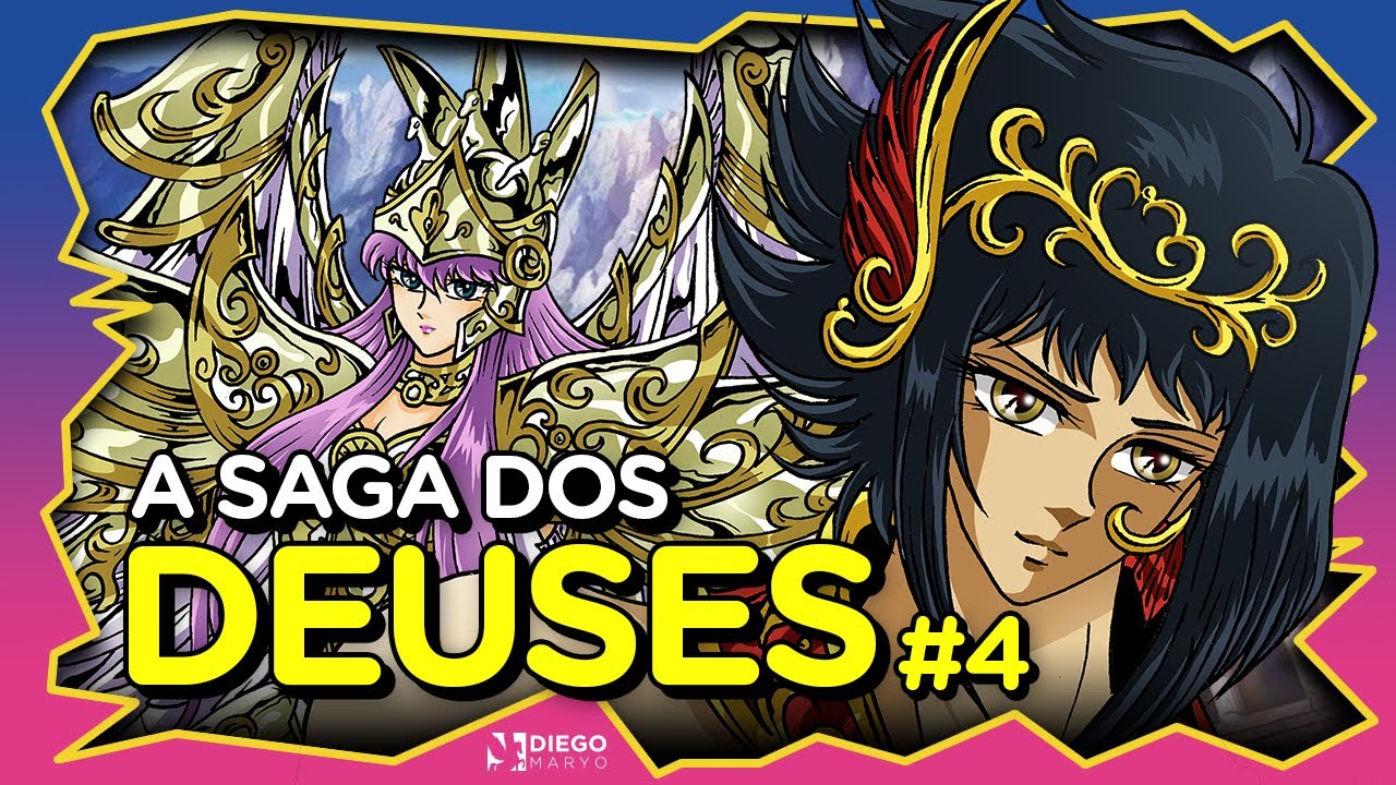 A SAGA DE ZEUS  A Batalha dos deuses do Olimpo! Saint Seiya 