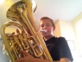 How to play very high notes on the euphoniumtrombone