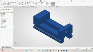 Bench Vise Assembly Series | Part 1 – Vise Body SolidWorks #solidworks #tutorial