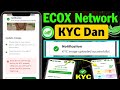 ECOX KYC problem Solve ✅ || New Mining App || Live Price? Token kaha or kese sel kare