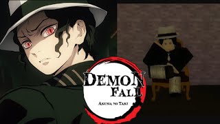 What happen if you talk to Muzan as a human in Demonfall? | Roblox