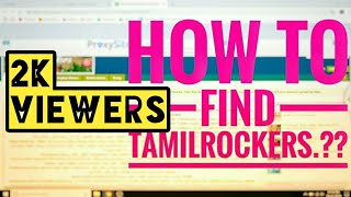 How to find #Tamilrockers ....??? || DTTG ||