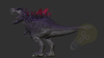 modelling Mortem Rex in Zbrush for 3d printing