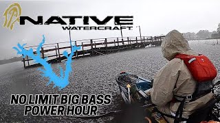 Kayak Tournament Fishing on Lake Fork