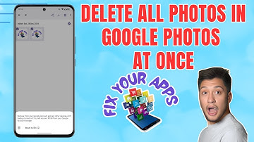 How To Delete All Photos In Google Photos At Once - Detailed Tutorial {2025}