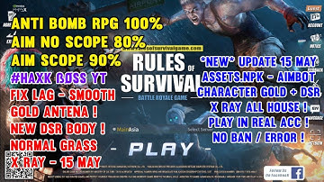 [AM FIRST 15 May] *NEW* Assets/Character/X Ray🔥Play In Real Acc No Ban/Error🔥Ros New Assets