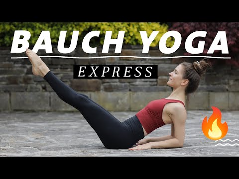 Bauch Yoga Express | 12 Minuten effektives Bauchtraining | Yoga x Pilates Core Workout 🔥