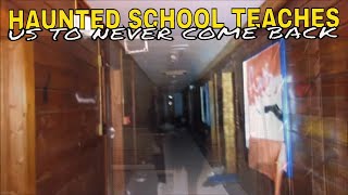 (haunted school)teaches us to stay away