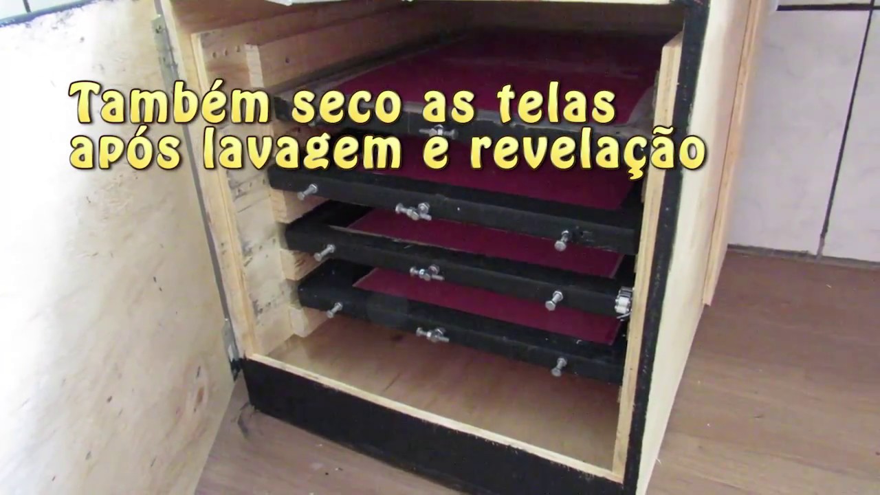 Estufa Caseira para Serigrafia