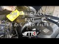 Blu 3. Oil and Filter change on Jaguar XJ L X350 X358