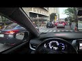🚘 POV Toyota Vios Drive: Driving Thru Starbucks During RUSH HOUR.. | Pasig