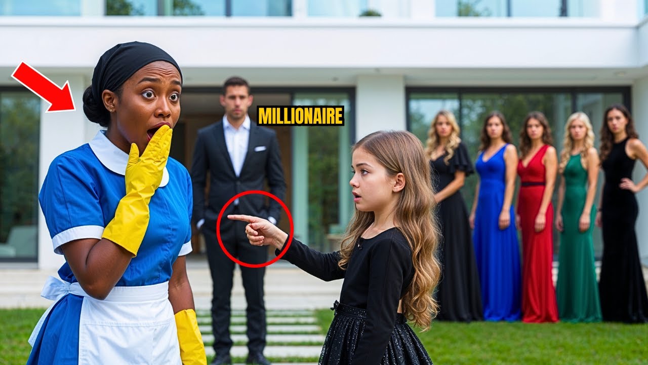 MILLIONAIRE Asked His Daughter To Choose A NEW MOTHER From 5 Rich... HE Chose The BLACK HOUSEKEEPER!