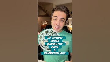 The difference between zeolite, diatomaceous earth, and bentonite clay #detox #health #wellness ￼