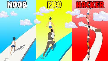 Pinker Lab | Tower Run (NOOB vs PRO vs HACKER)