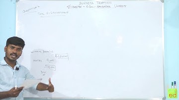 BT 6th sem business taxation chapter 2 tax e - environment as per new syllabus