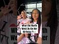 What Did North West Do On Her Birthday?  #shorts #northwest #kimkardashian