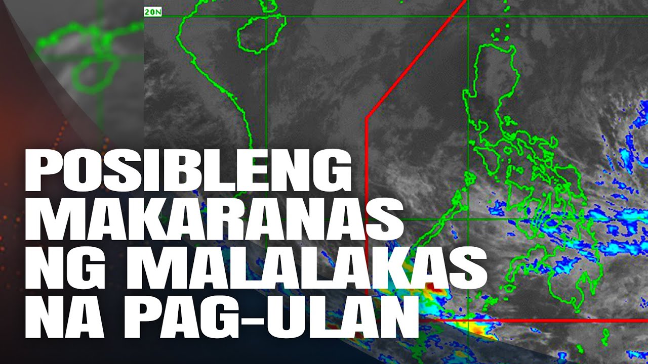 POSIBLENG MAKAKARANAS NG MALALAKAS NA PAG-ULAN⚠️⛈️ PAGASA WEATHER FORECAST ISSUED TODAY