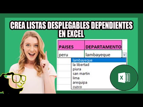 Como crear Listas desplegables dependientes en EXCEL