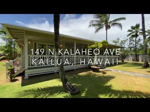 149 N Kalaheo Ave, Kailua, HI home video tour
