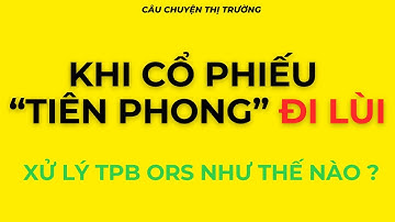 KHI CỔ PHIẾU " TIÊN PHONG" LẠI ĐI LÙI - HÀNH ĐỘNG XỬ LÝ TPB ORS NHƯ THẾ NÀO ?