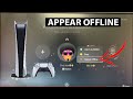 How To Appear Offline On PS5 / PS4 - Hide Online Status