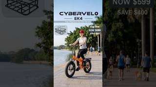 Light, foldable, ready in 2 seconds! #cybervelo #ebike #foryou #electricbike #ek4 #bikelife #emtb
