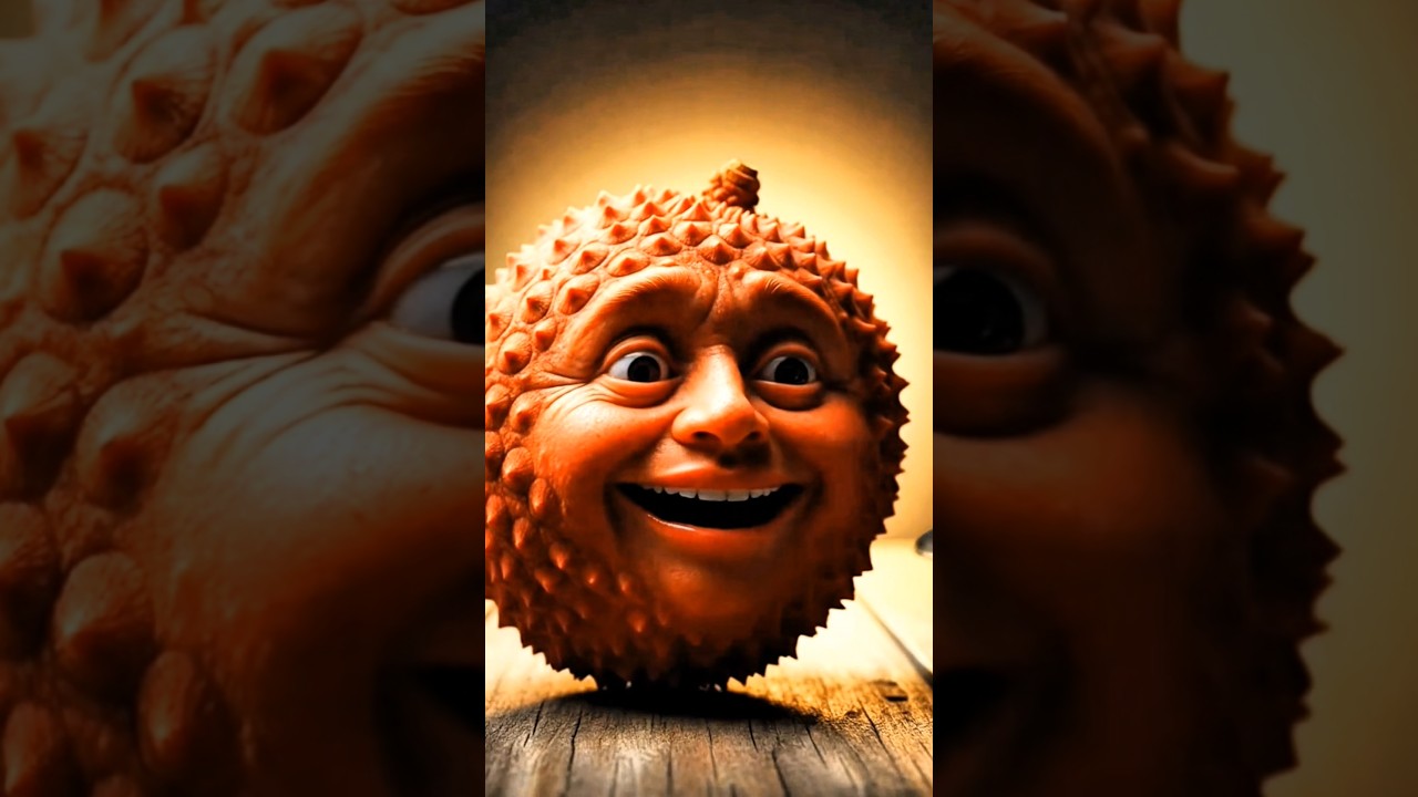 Human Face Fruit 😳 | AI Realistic Fruit Video”