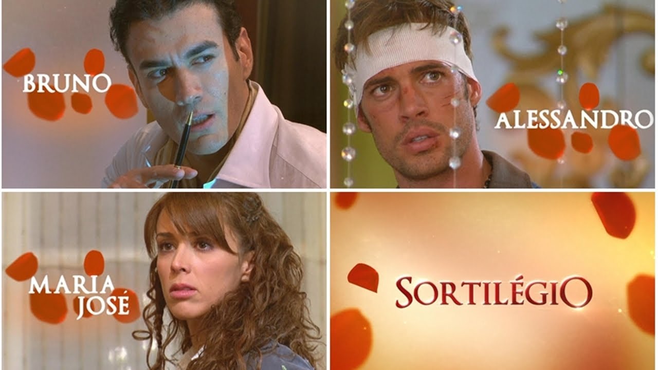 Sortilégio l 1º Chamada da segunda reprise, destacando a história da ...