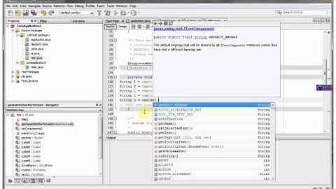 application made using append function on java net beans