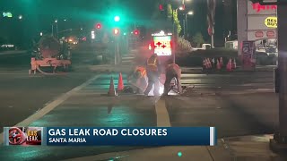 Gas leak fixed along busy Betteravia Rd in Santa Maria all lanes back open