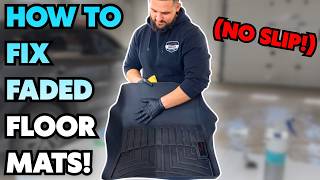 The BEST Way to Clean & Restore Floor Mats (Like a PRO!) screenshot 1