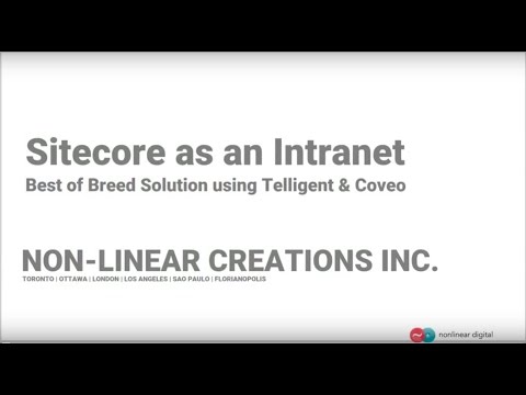 WEBINAR | Sitecore as an intranet: A best of breed solution