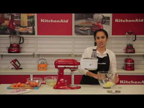 KitchenAid Premium Food Processor Stand Mixer Attachment with David Venable  