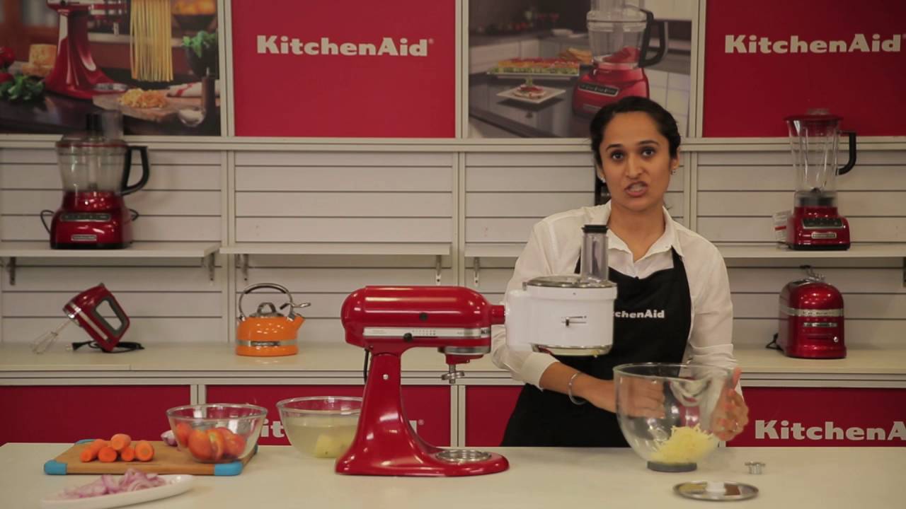 KitchenAid Food Processor Attachment with Commercial Style Dicing