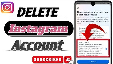 How To Delete Instagram With TalkBack |Blind User Instagram Account Kaise Delete Karen #BlindPeople💯