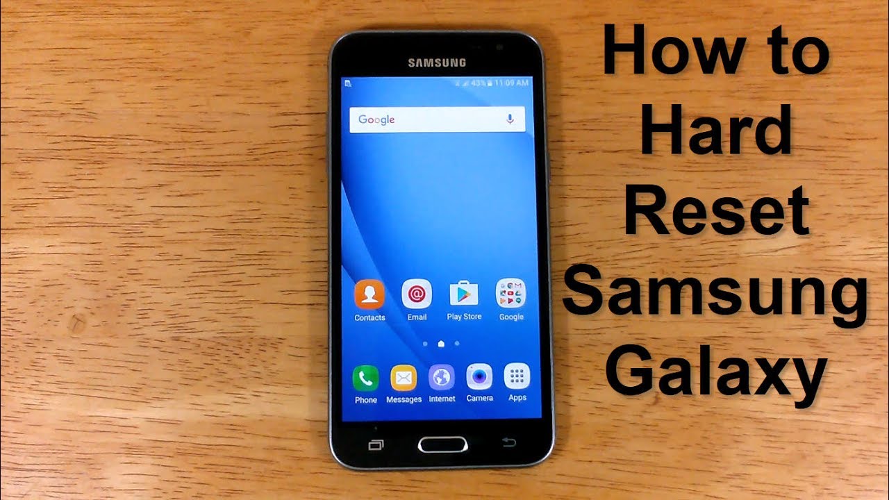 How To Factory Reset Galaxy Express Prime