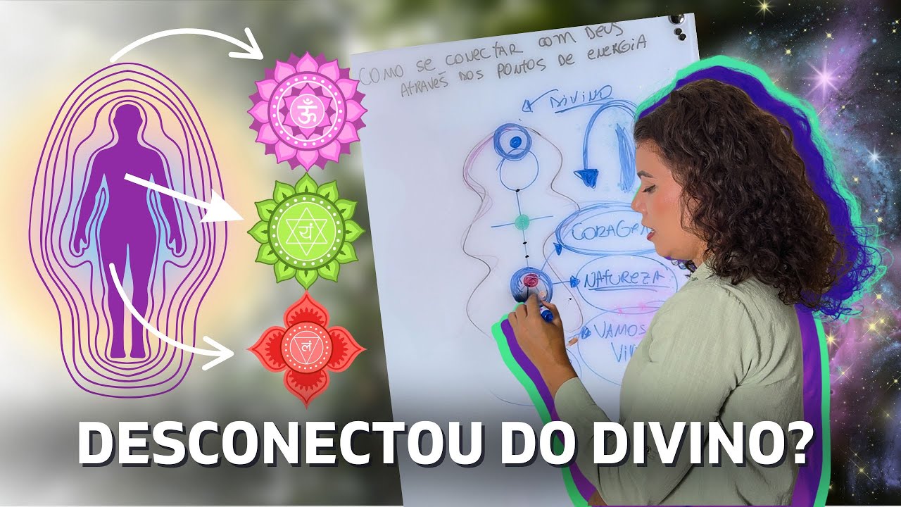 Como se CONECTAR com Deus através do CAMPO DE ENERGIA | porque nos desconectamos? | aula 0027